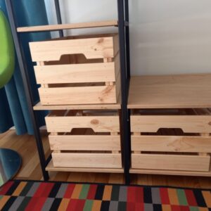 Meuble dressing - détail étagère