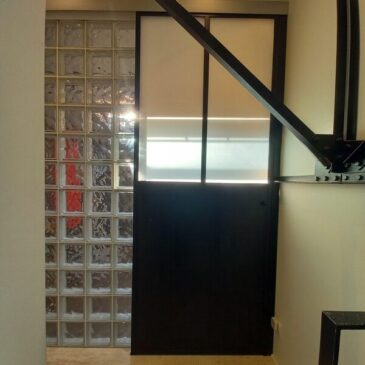 Porte coulissante - Recto