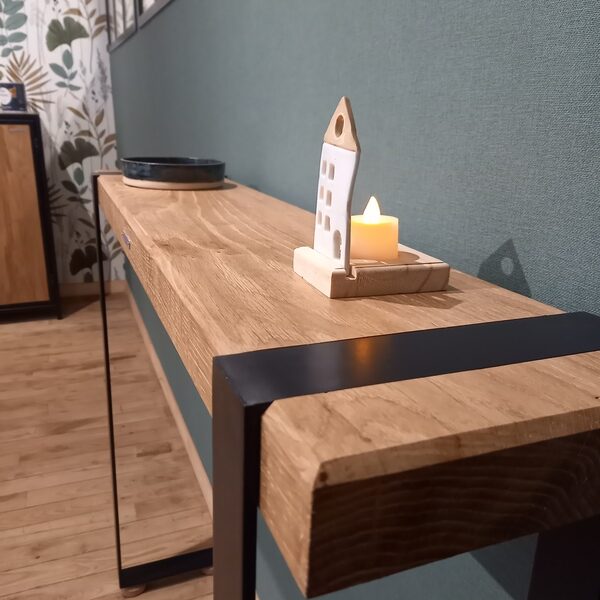 Console - Vue dessus